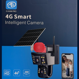 O-KAM 3916 4G 6MP DUAL LENS SOLAR PTZ CAMERA